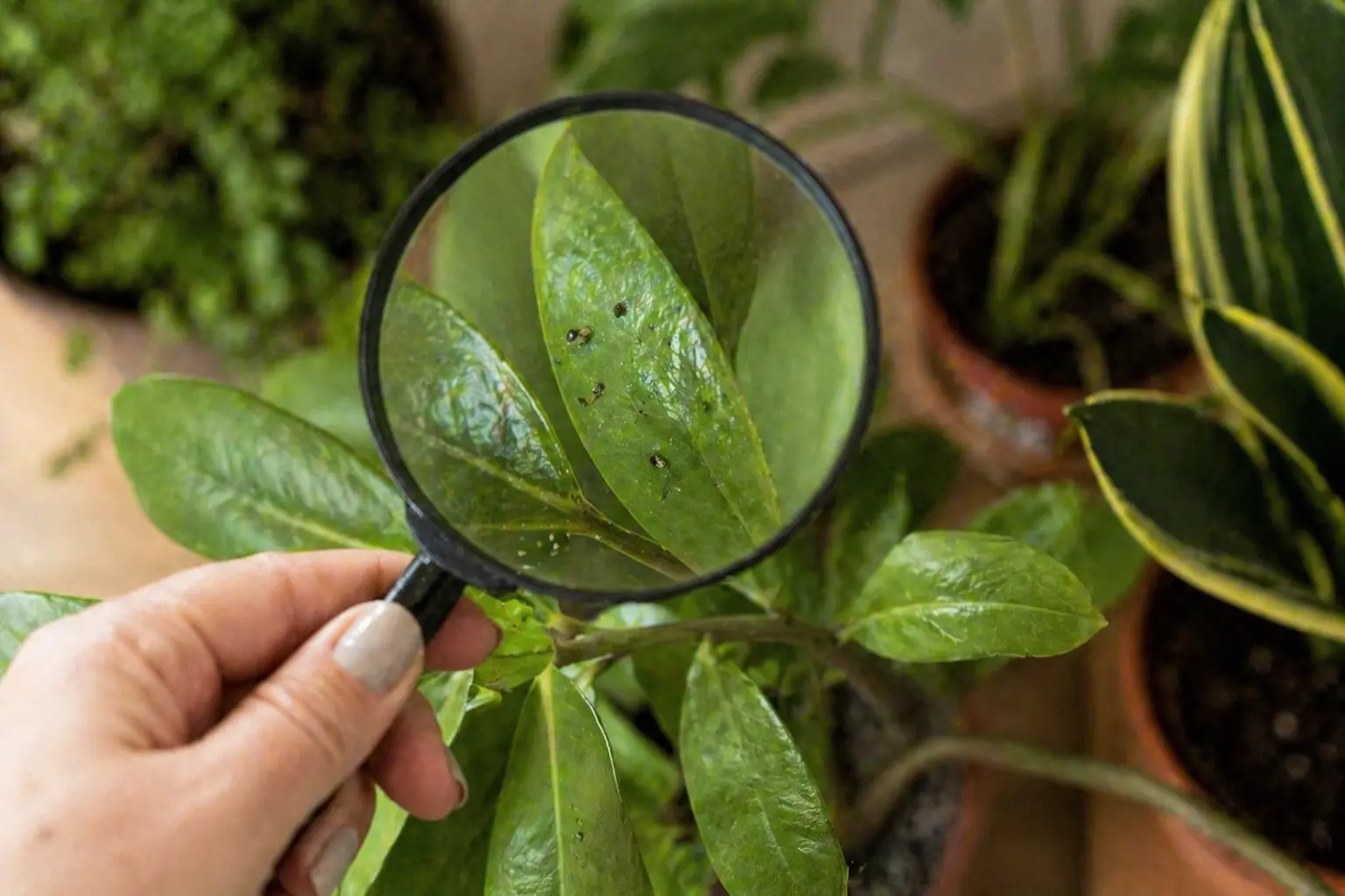 Szkodniki roślin doniczkowych